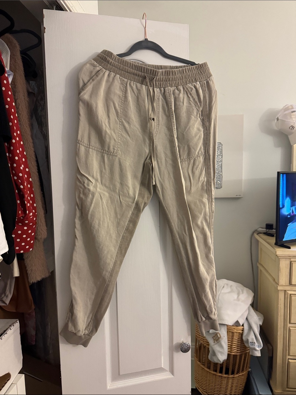 Splendid women’s Casual Elastic-Waist Pants